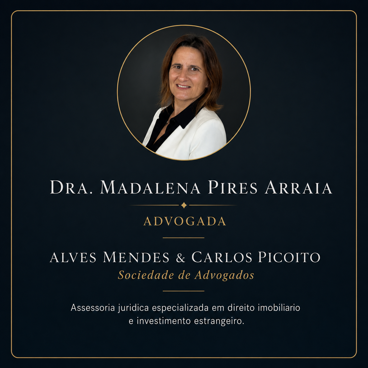 Dra. Madalena Pires Arraia